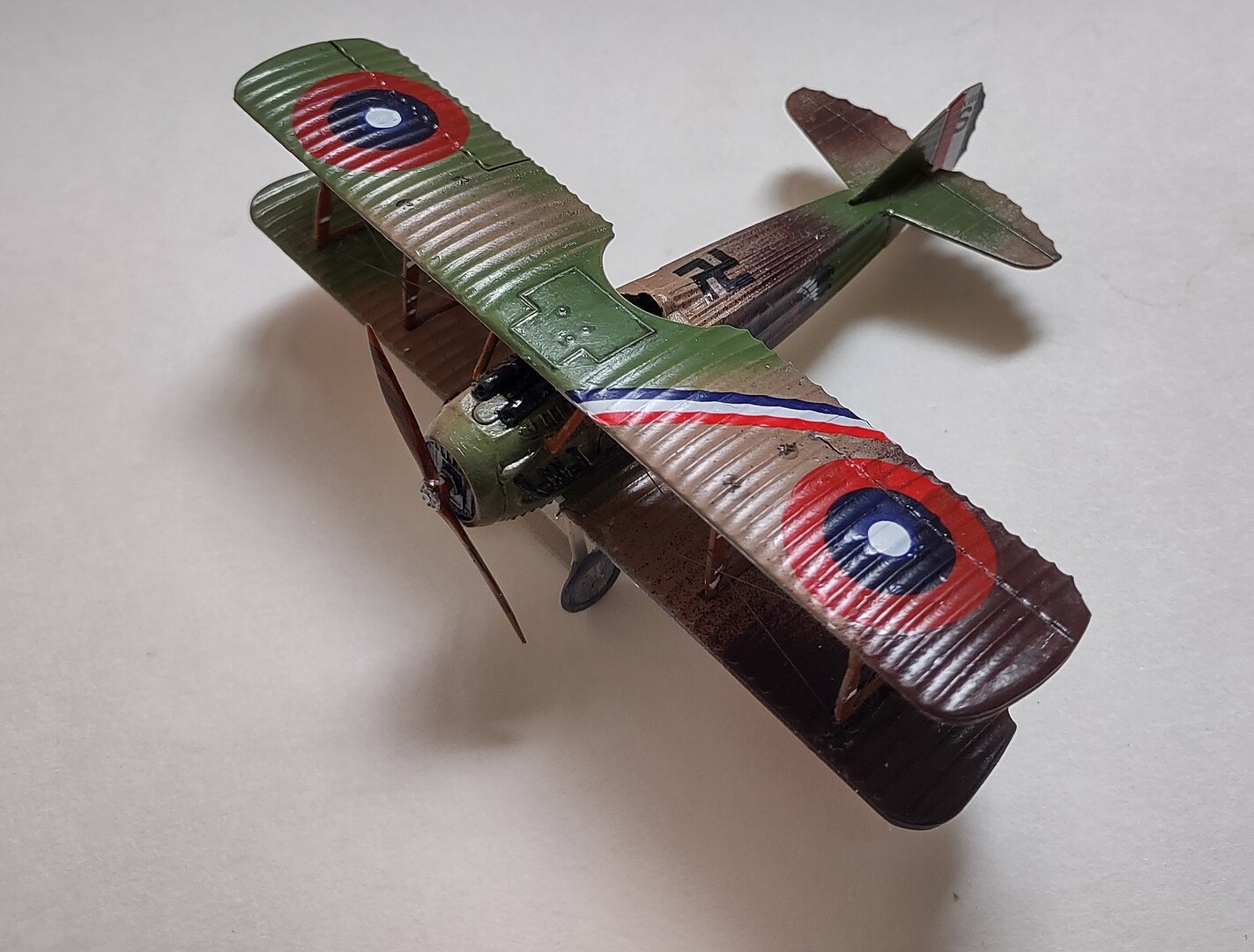 SPAD XIII WWI RAF Plastic Model Airplane Kit 1/72 Scale 12446