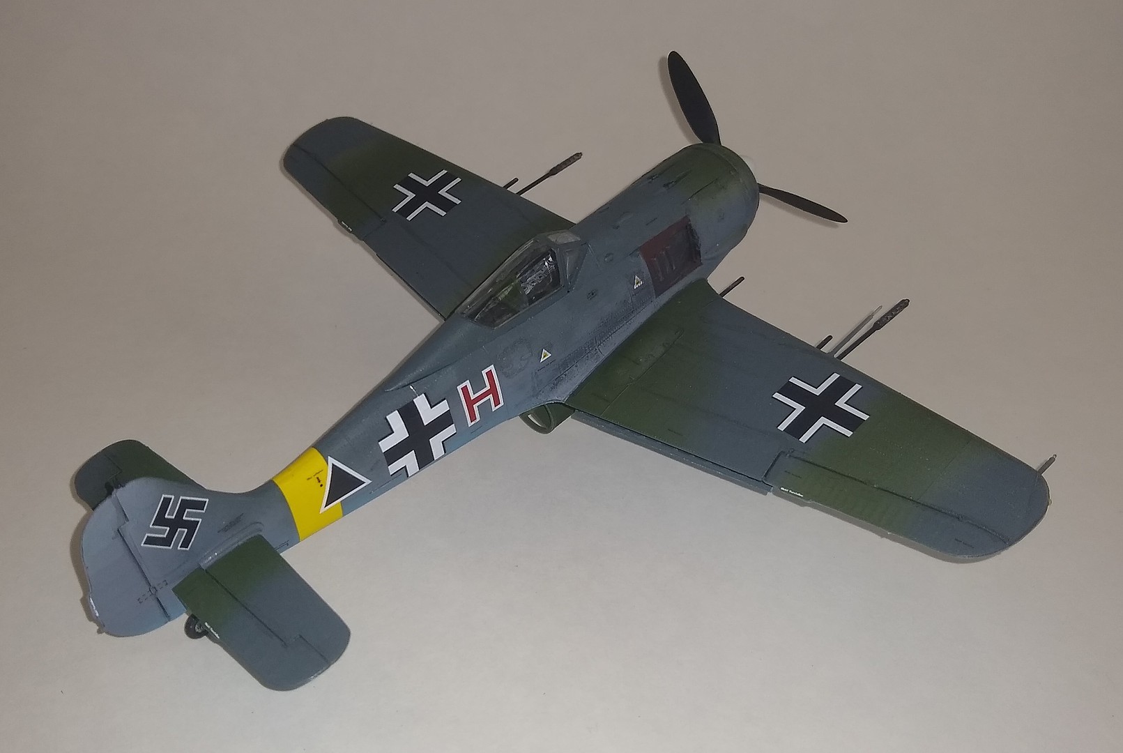 Focke Wulf Fw 190 Plastic Model Airplane Kit 1 48 Scale