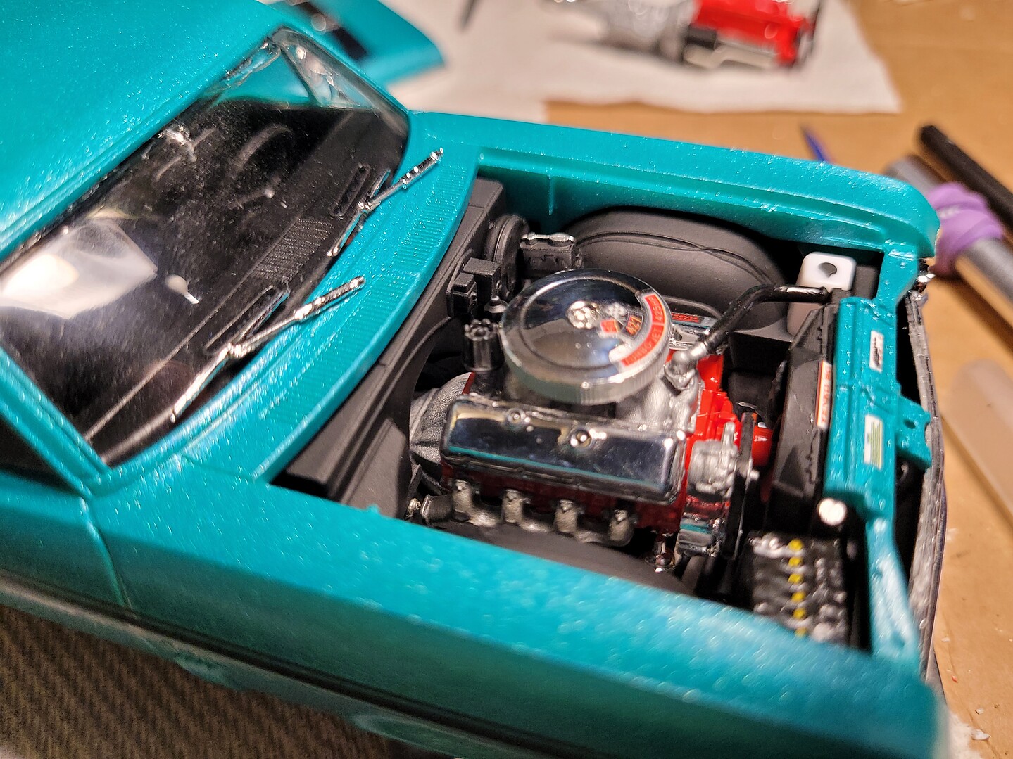 1969 Chevy Nova Yenko Plastic Model Car Kit 1/25 Scale 854423 pictures by Karman J