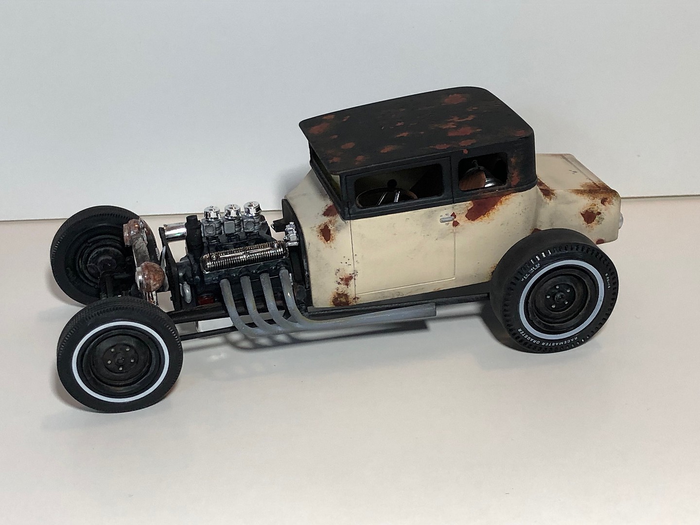 25 T Stock Ford Coupe Or Pickup 1925 Complete AMT 1/25 Project Parts Hot Rat Rod