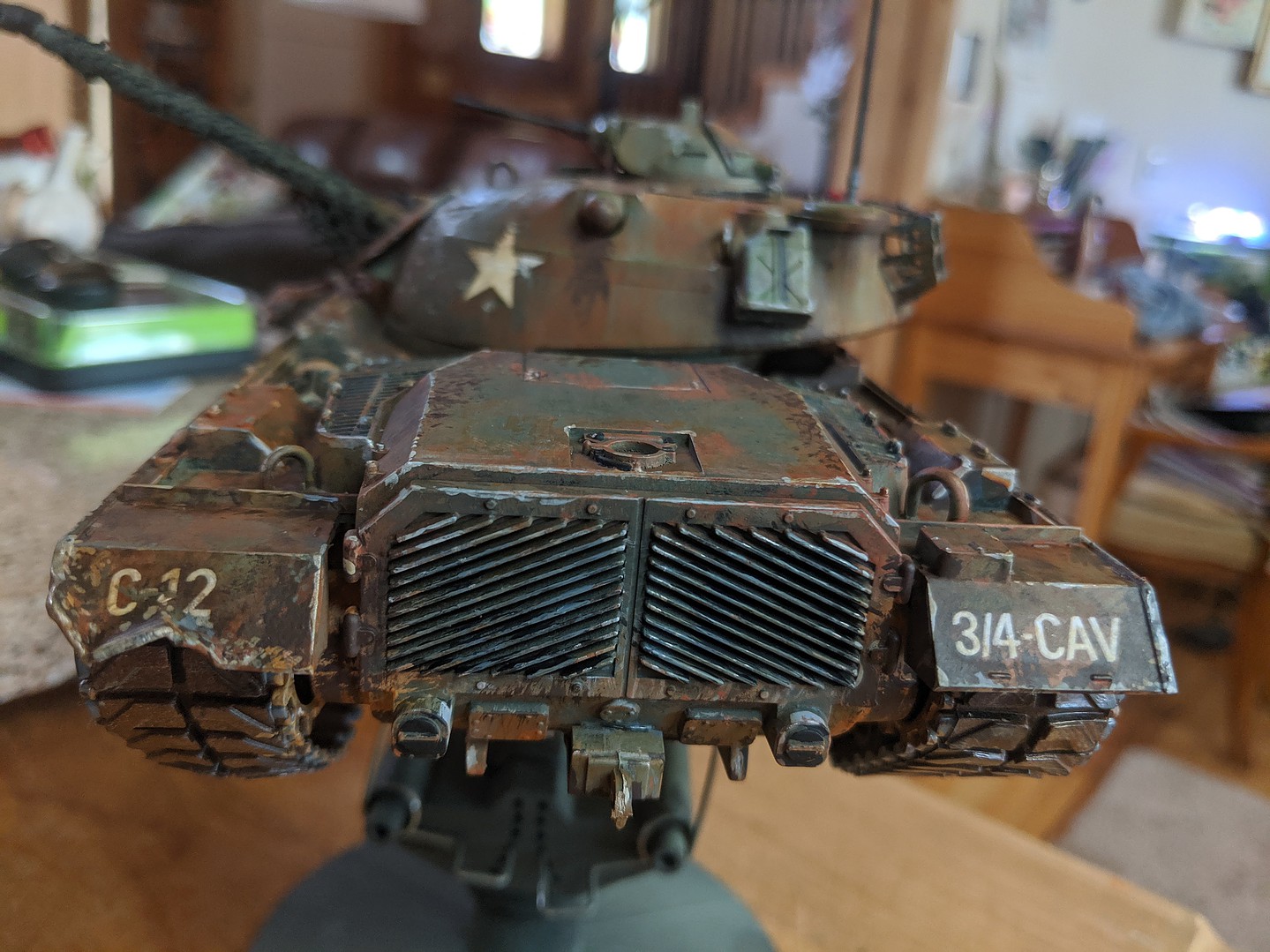 M48 A2 Patton Tank Plastic Model Tank Kit 1/35 Scale 857853