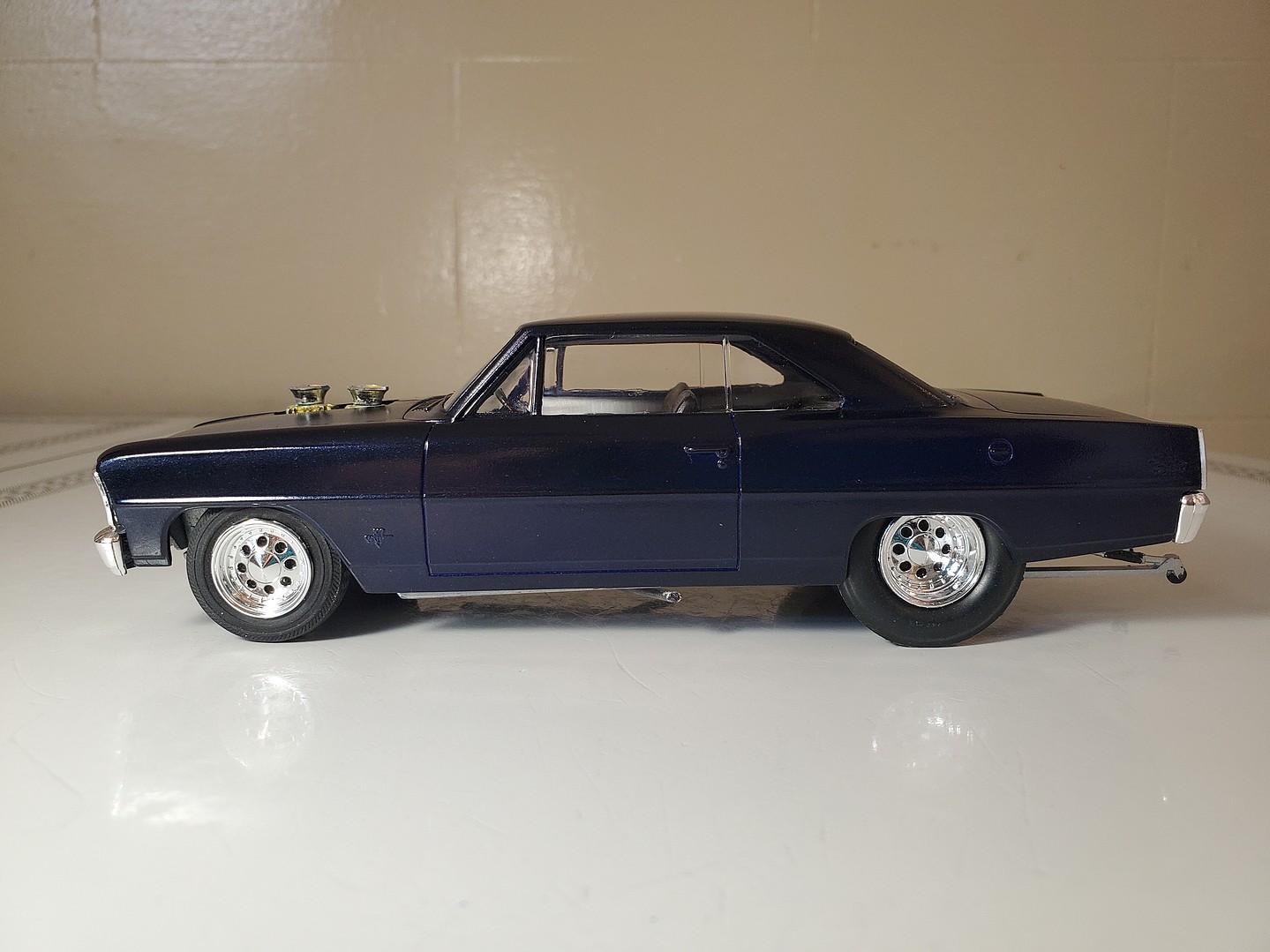 1966 Chevy Nova Pro Street Plastic Model Car Kit 125 Scale 636 Pictures By Merrihewphil 5942