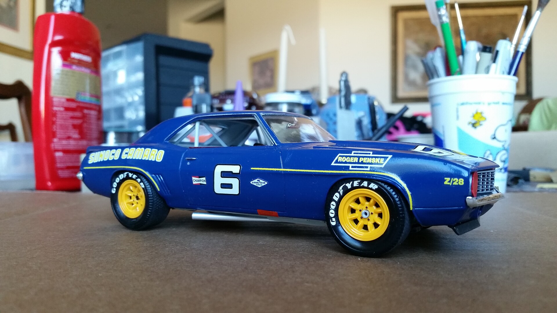 1969 Camaro Z28 RS Plastic Model Car Kit 1/25 Scale 857457