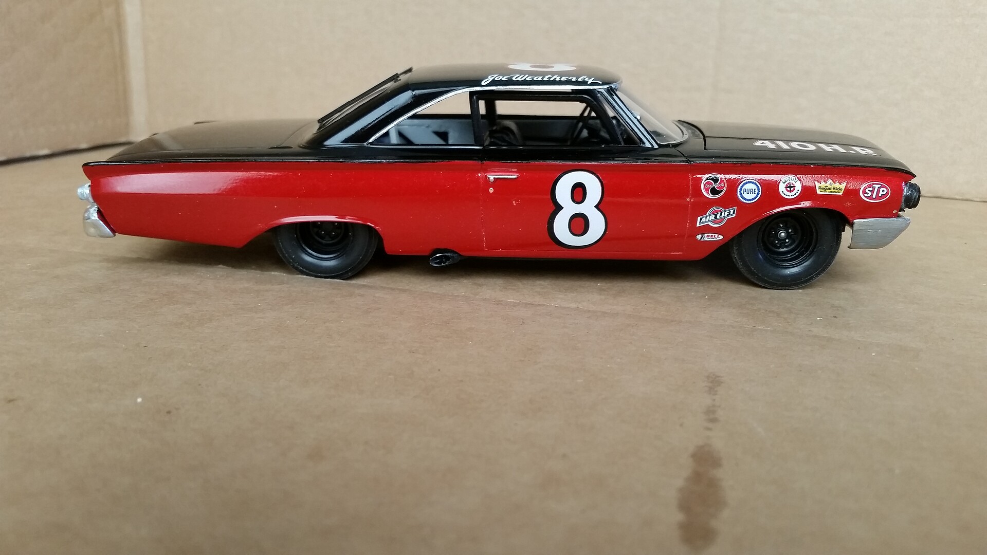 1964 Mercury Marauder Hardtop Plastic Model Car Vehicle Kit 1/25