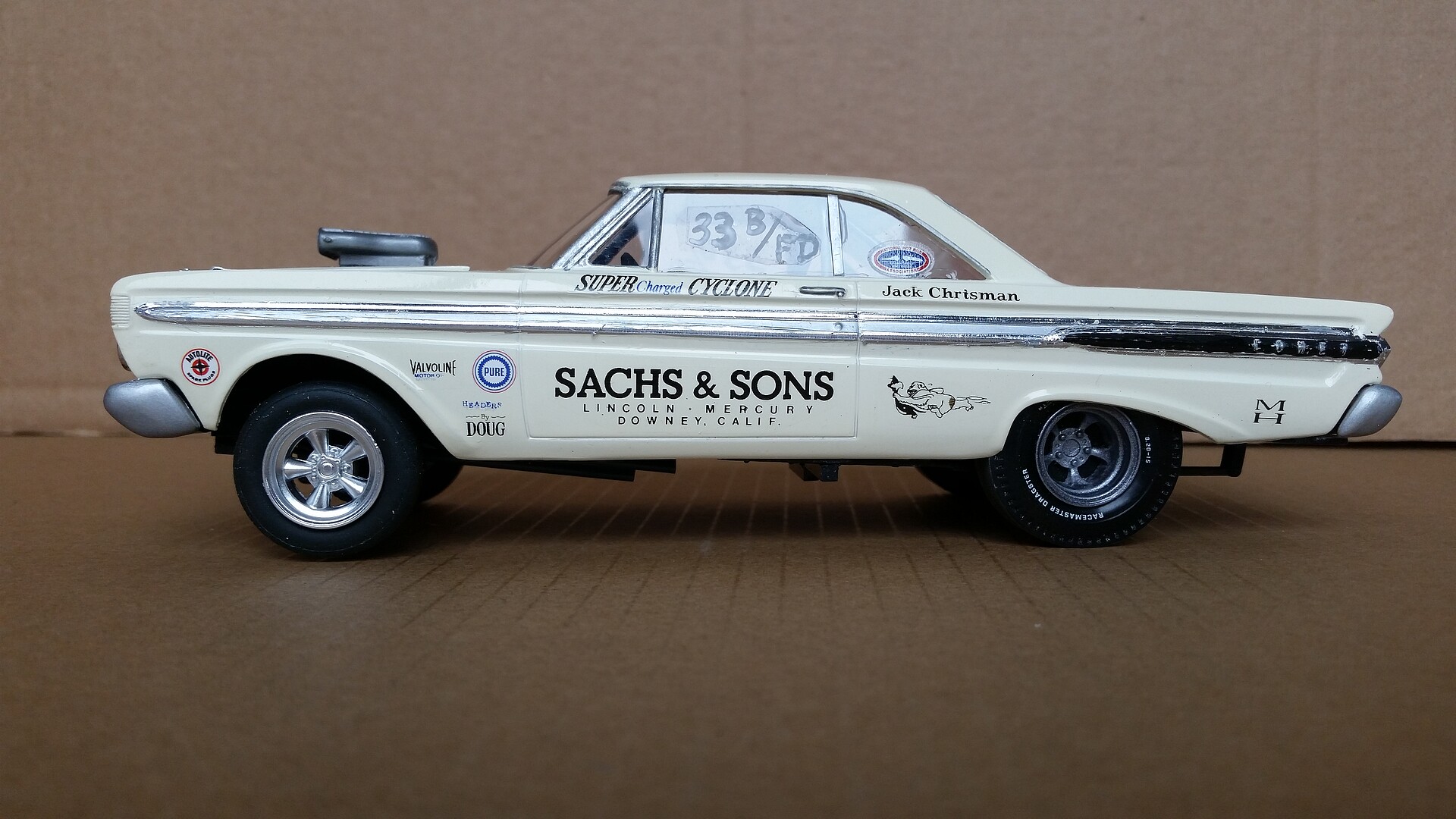 1964 Mercury Comet Craftsman Plus Series Plastic Model Car Vehicle