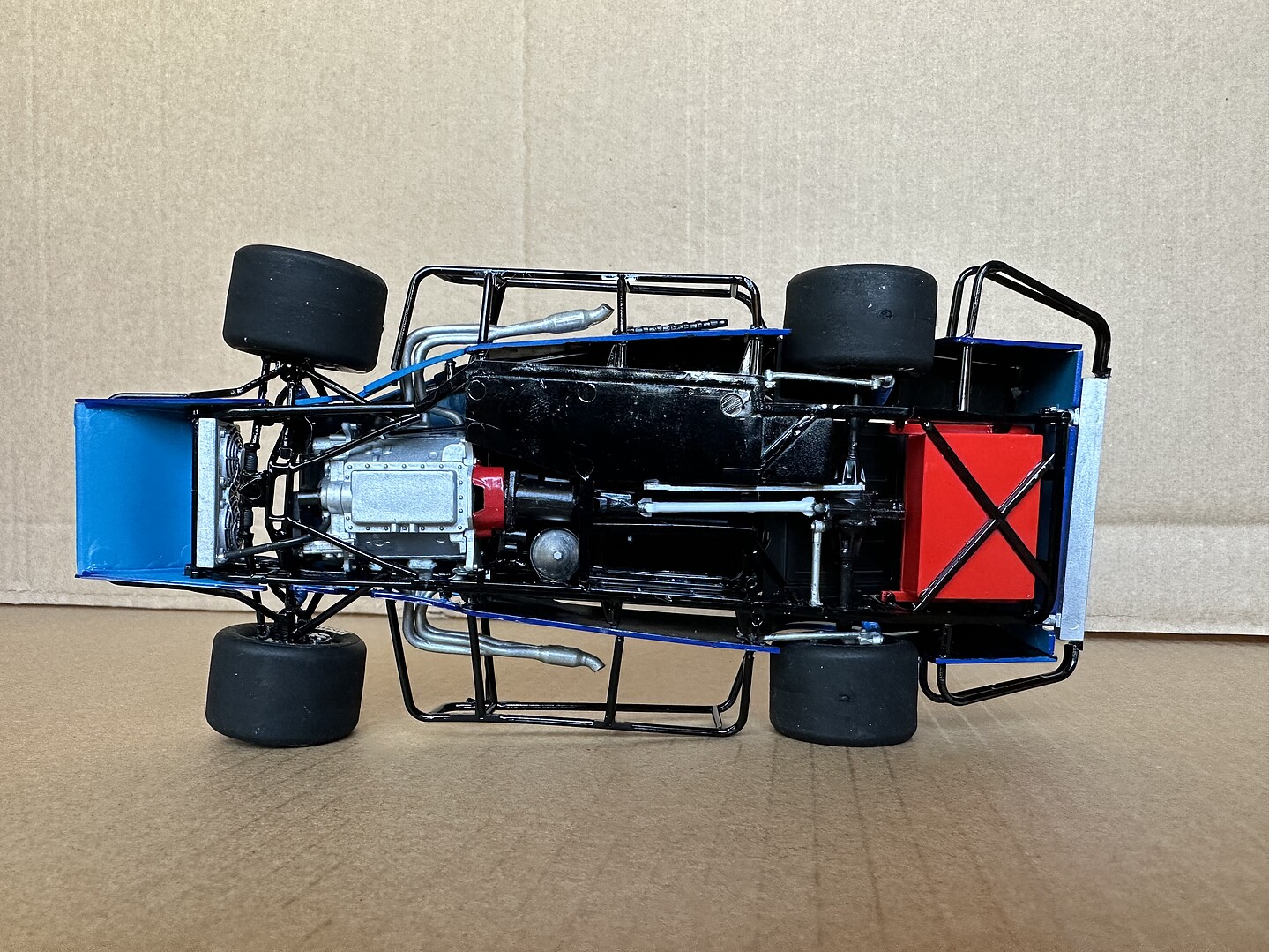 1/25 Ole Blue BRE Racing Asphalt Modified Race Car (Ltd Edition ...