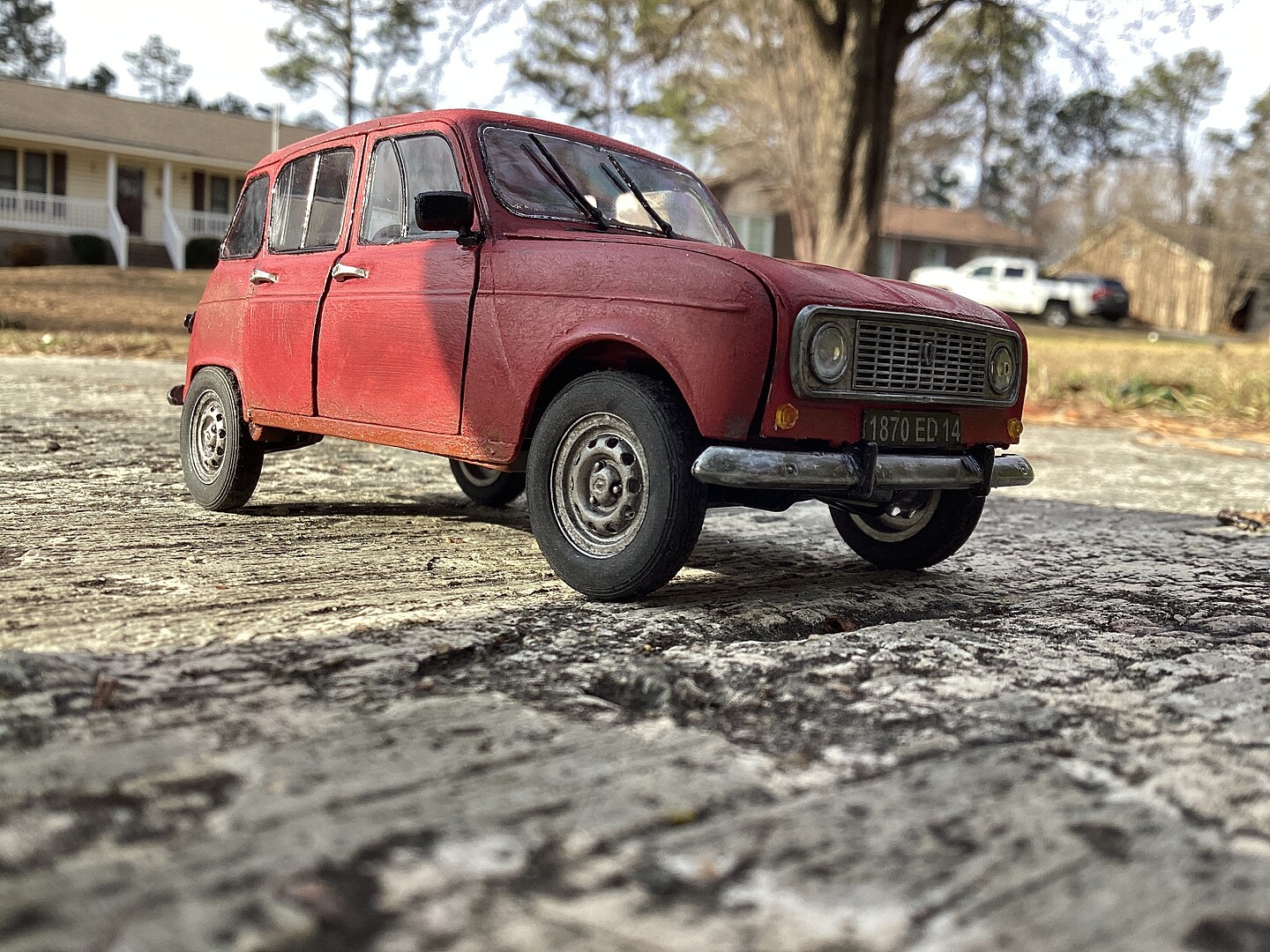 Heller 80759 - Muestra - Coches - Clásico Renault 4tl/gtl. Escala