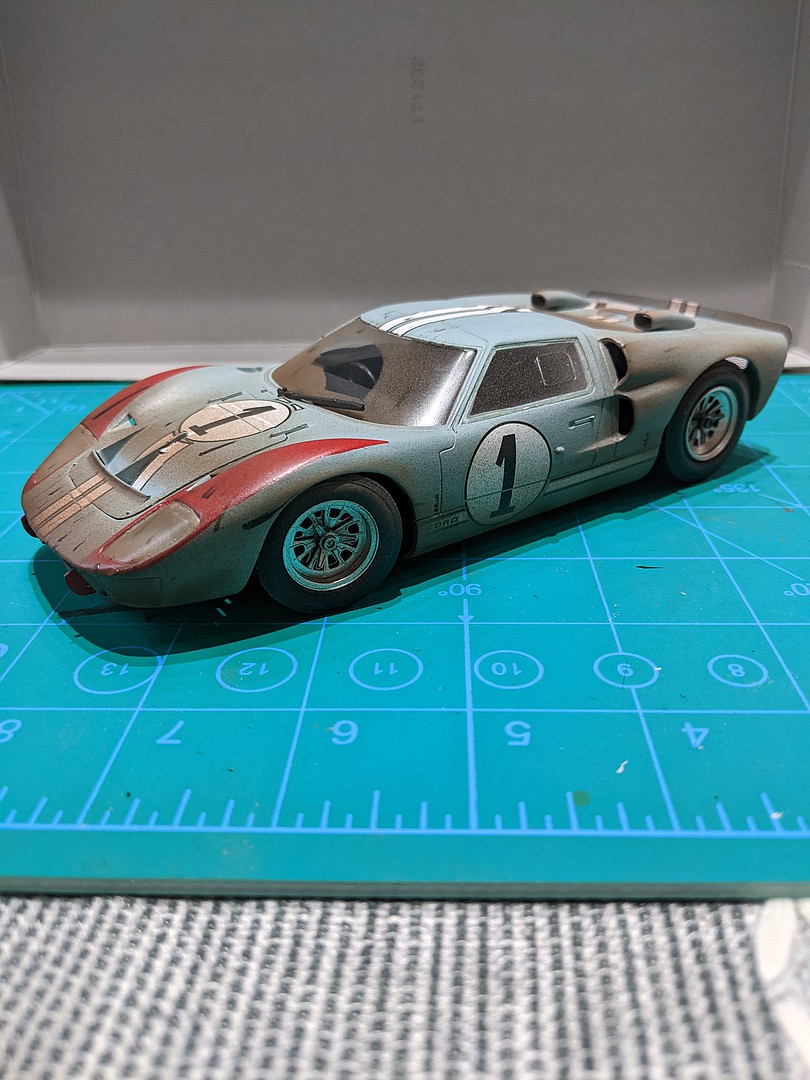 Ford Gt40 Mk Ii 1 1966 Lemans Race Car Plastic Model Car Kit 124 Scale 12604 4615