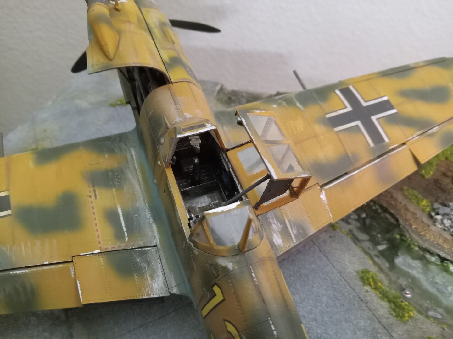 Trumpeter Messerschmitt BF 109K-4 vliegtuig bouwpakket
