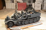 German 18 Ton Half Track Famo