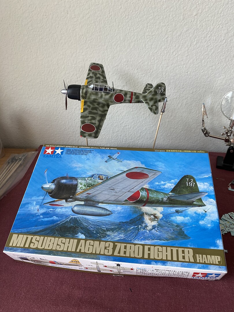 A6m3 Type 32 Zero Fighter Plastic Model Airplane Kit 1 48 Scale