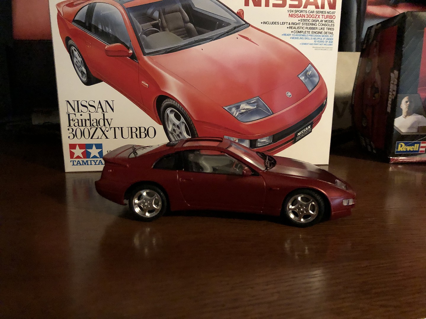 Nissan 300ZX Turbo Sportscar Coupe -- Plastic Model Car Kit -- 1/24 Scale  -- #24087 pictures by Steel1 ( Topeka )