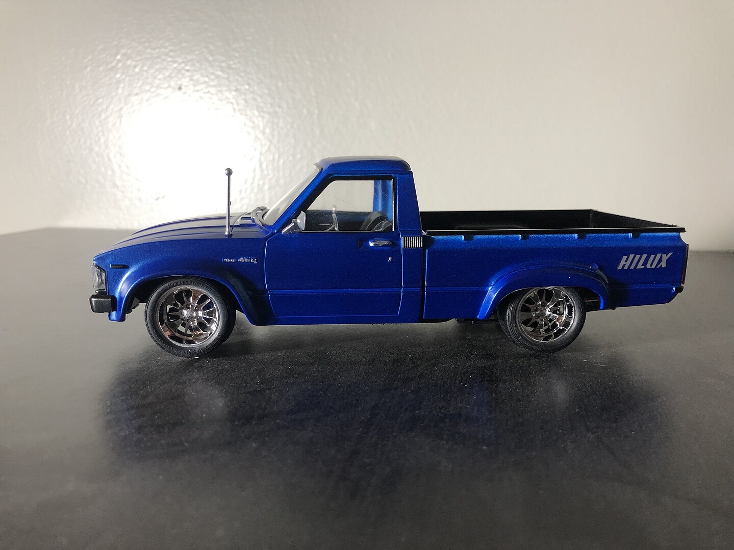 78 Toyota Hilux RN30 Custom Pickup Truck -- Plastic Model Truck