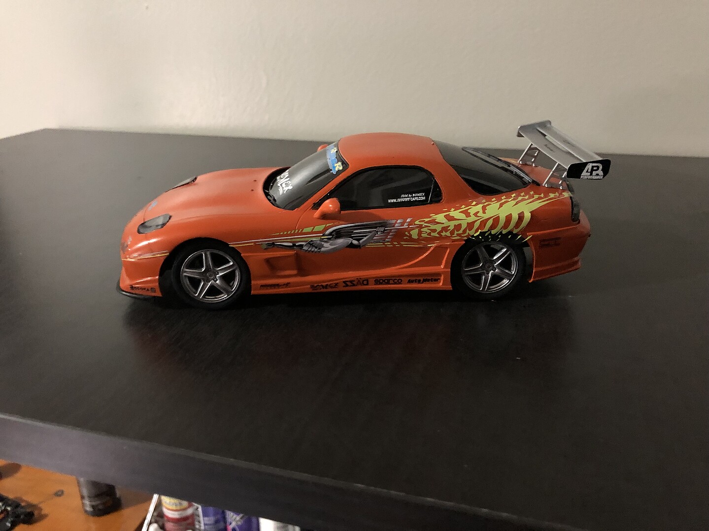 1999 Mazda FD3S RX7 Bomex 2-Door Car -- Plastic Model Car Vehicle Kit ...