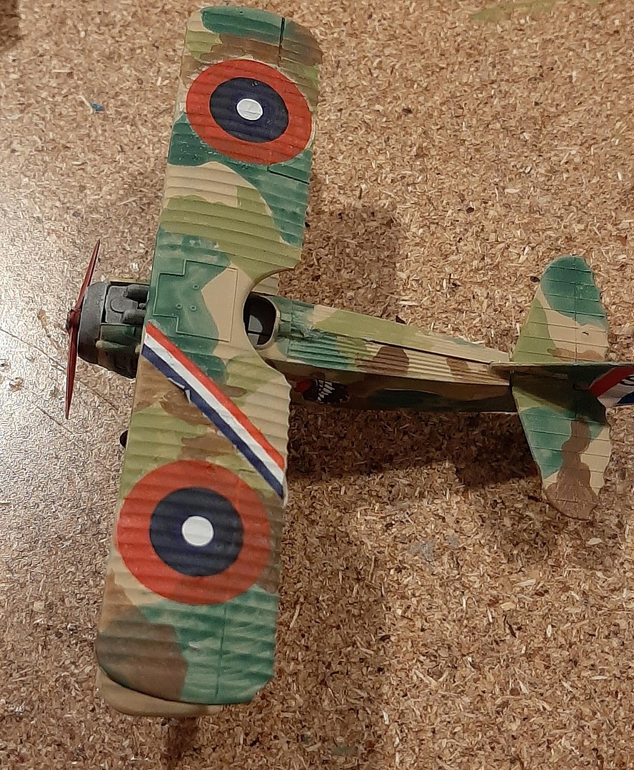 SPAD XIII WWI RAF Plastic Model Airplane Kit 1/72 Scale 12446