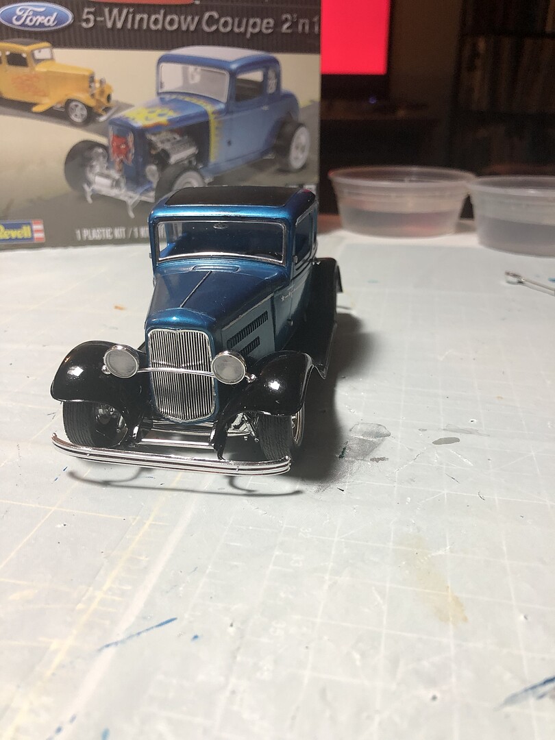 1932 Ford 5 Window Coupe 2n1 By Revell # 14228 1/25 | Meses sin interés