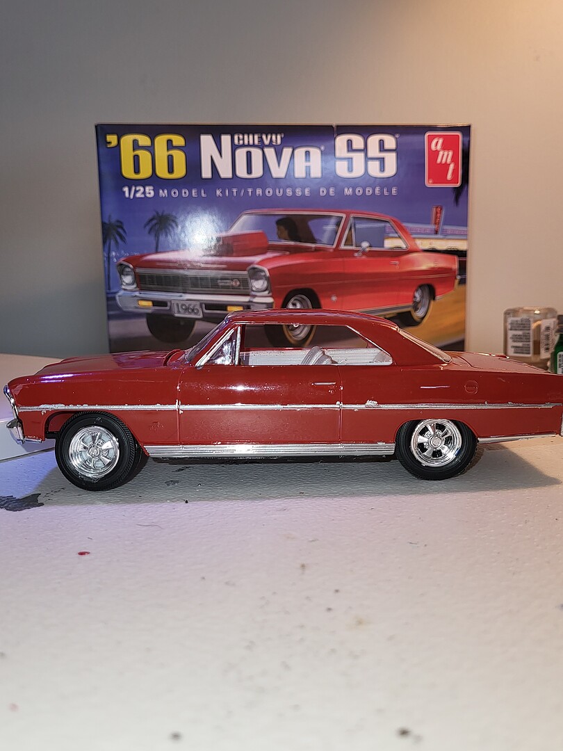 1966 Chevy Nova Ss 2t 125 Scale Hobby Model Car Vehicle 1198 Pictures By Philrenzy 4541