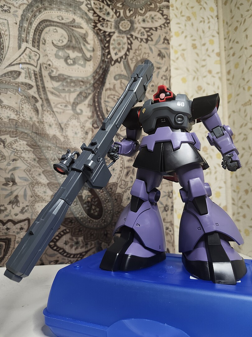 MG Gundam - MS-09R Rick Dom -- Snap Together Plastic Model Figure Kit ...