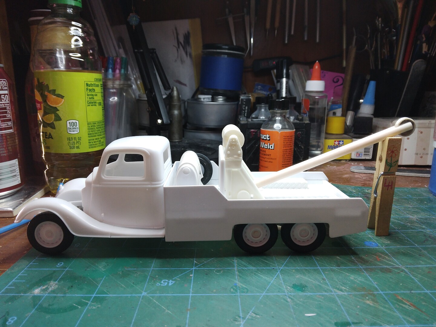 White Sheet Styrene .030 (5) Model Scratch Building Plastic Sheet