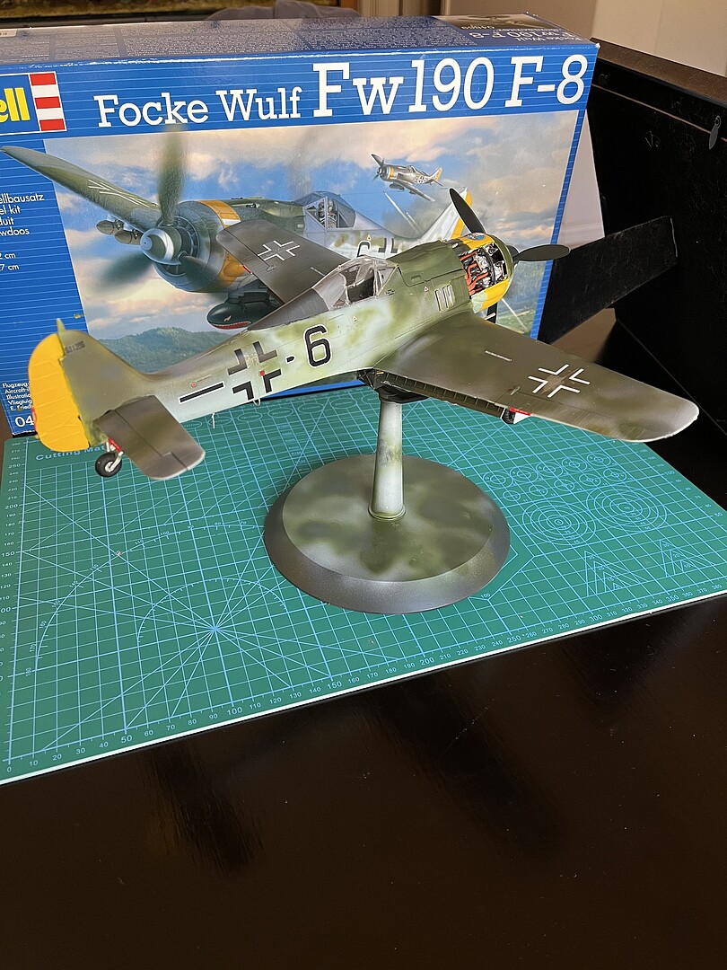 Focke Wulf Fw190 F 8 Plastic Model Airplane Kit 132 Scale Porn Sex