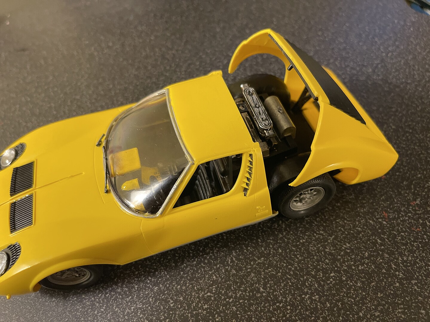 Miura Plastic Model Car Kit 1/24 Scale 3686s