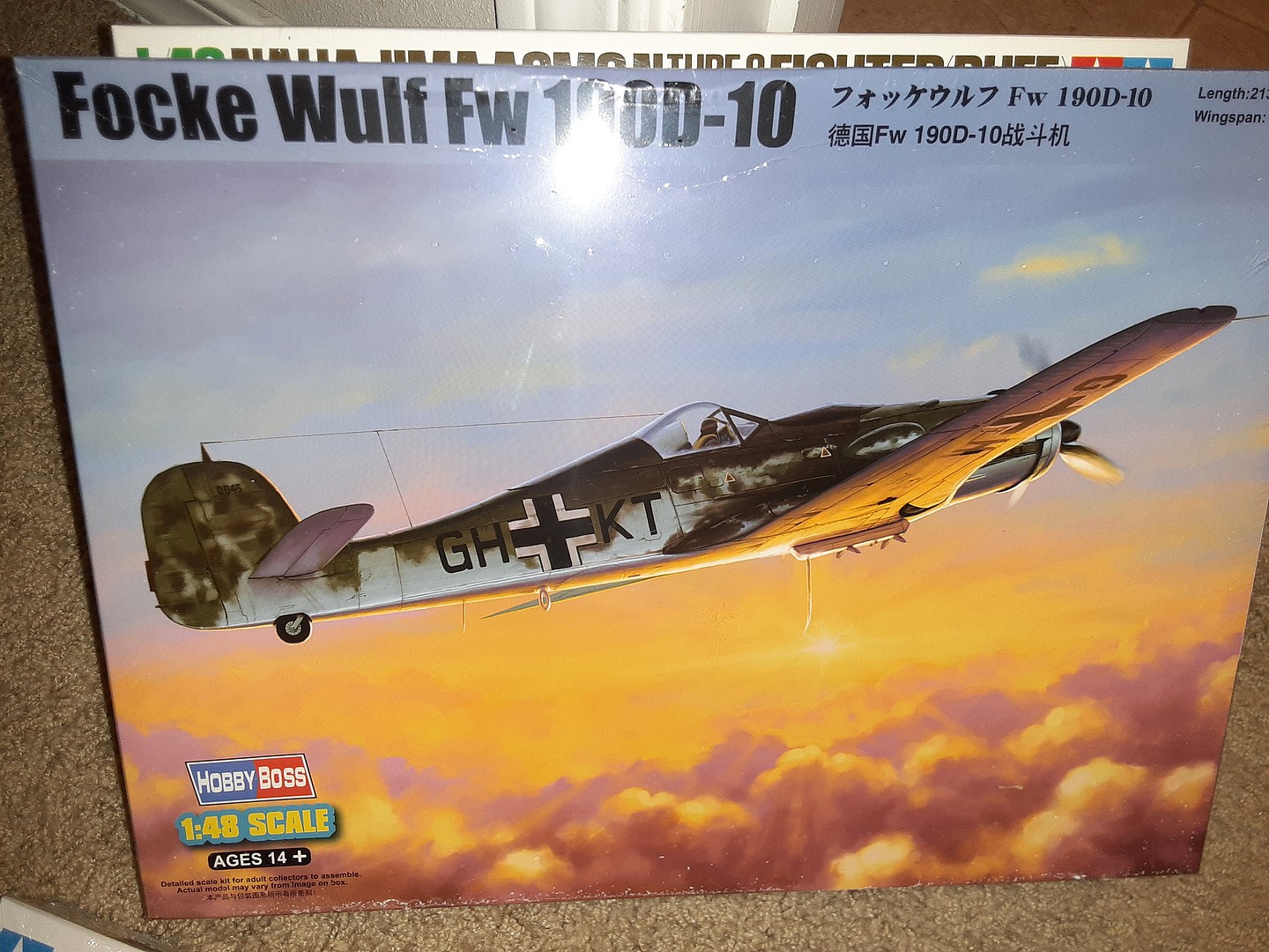 Focke Wulf Fw 190d 10 Plastic Model Airplane Kit 1 48 Scale