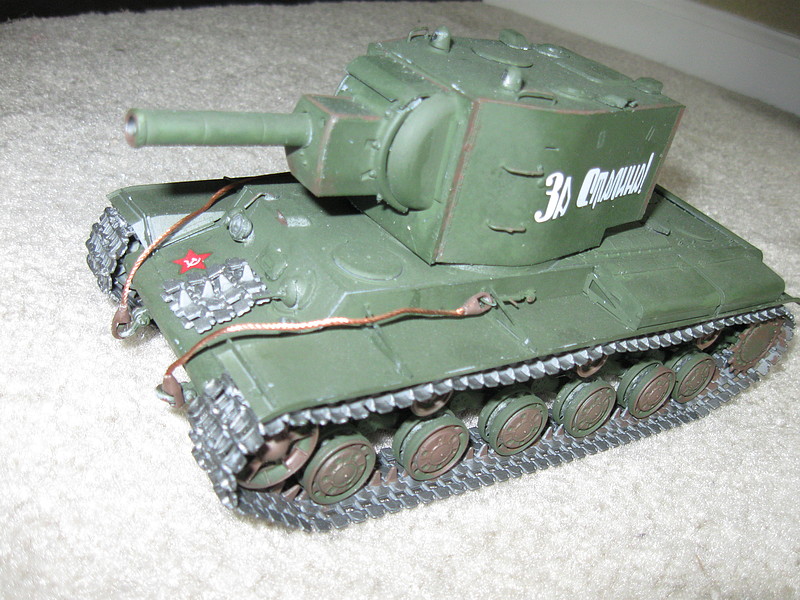 Soviet KV2 Tank Plastic Model Military Vehicle 1/35 Scale 312