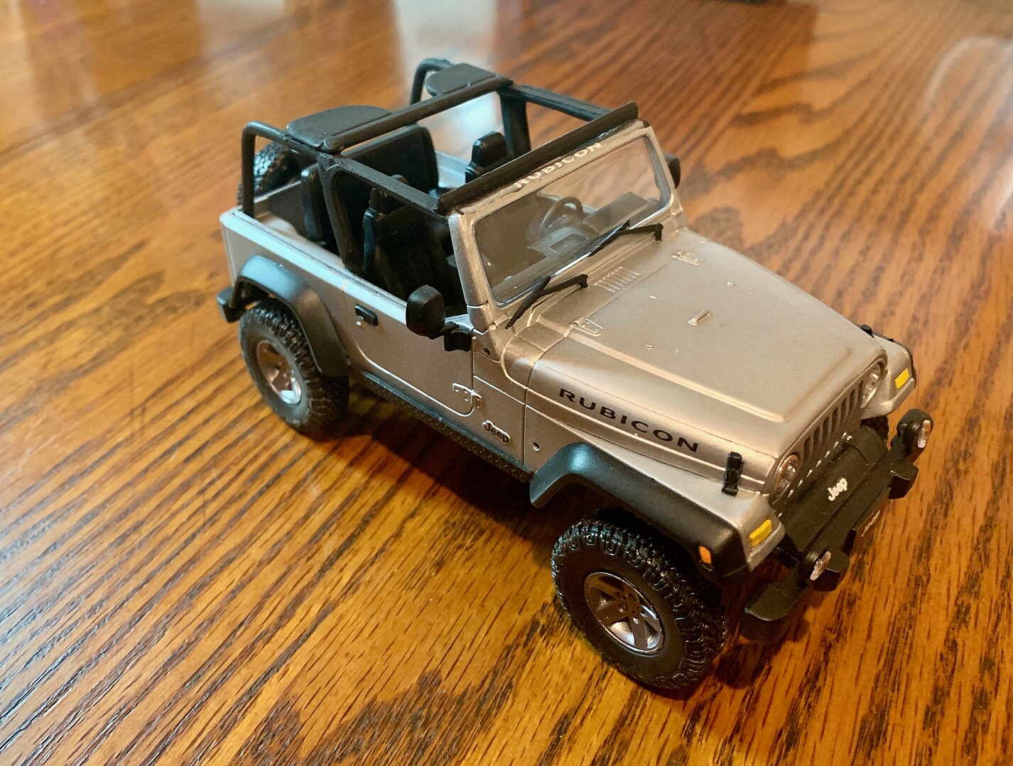 Jeep Wrangler Rubicon Plastic Model Jeep Kit 1/25 Scale 4501