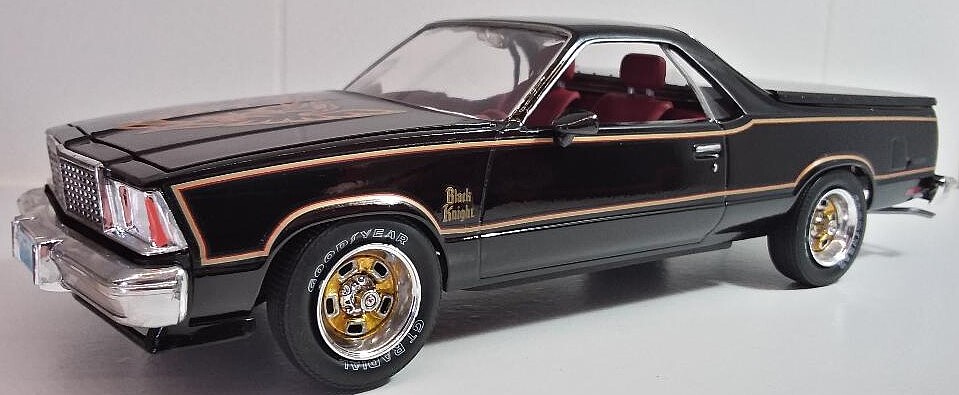 1978 Chevy El Camino (3 in 1) -- Plastic Model Car Kit -- 1/24 Scale ...