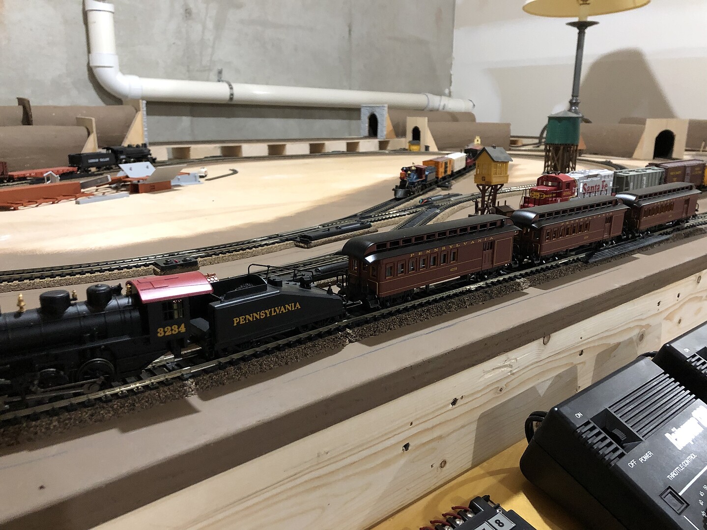 OldTime RoundedEnd Combine Pennsylvania RR HO Scale Model Train