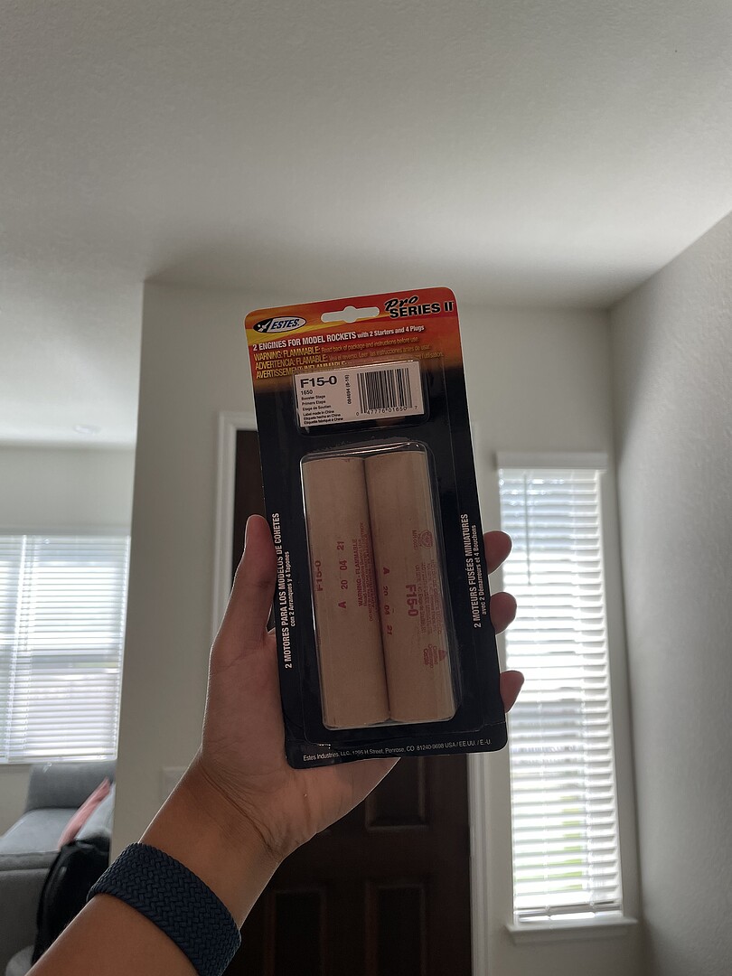 Gallery Pictures Estes F150 Model Rocket Booster Engines (2) 29mm Pro