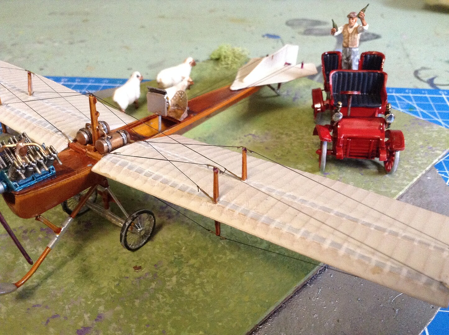 1911 MartinHandasyde Monoplane (ReIssue) Plastic Model Airplane