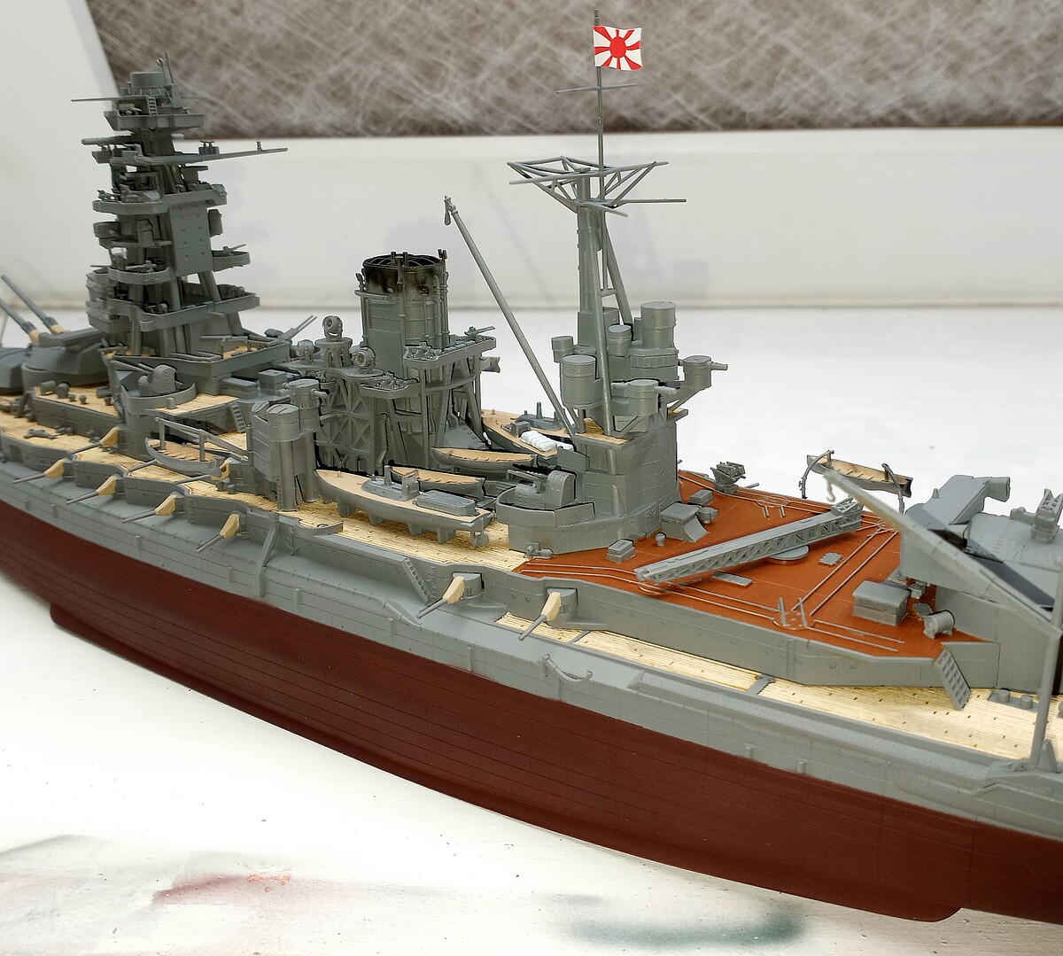 IJN Battleship Nagato 1941 -- Plastic Model Battleship Kit -- 1/350 ...