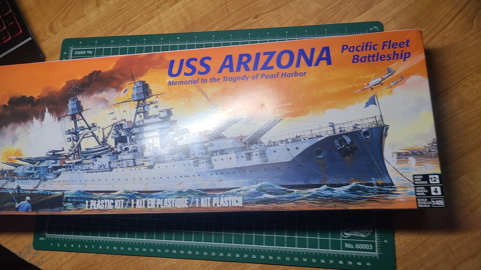 Gallery Pictures Revell-Monogram USS Arizona Battleship Plastic Model ...