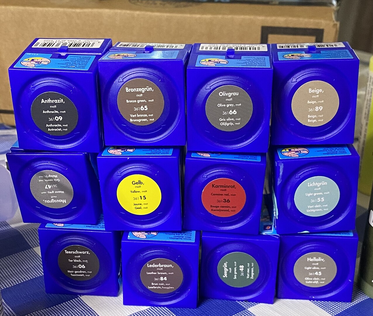 18ml Bottle Acrylic Light Green Mat Aqua Color Hobby and Model