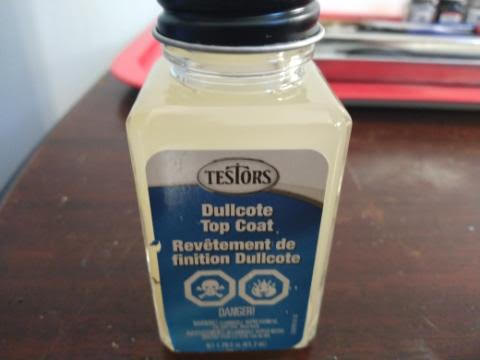 Gallery Pictures Testors Dullcote 1-3/4 oz Hobby and Model Lacquer
