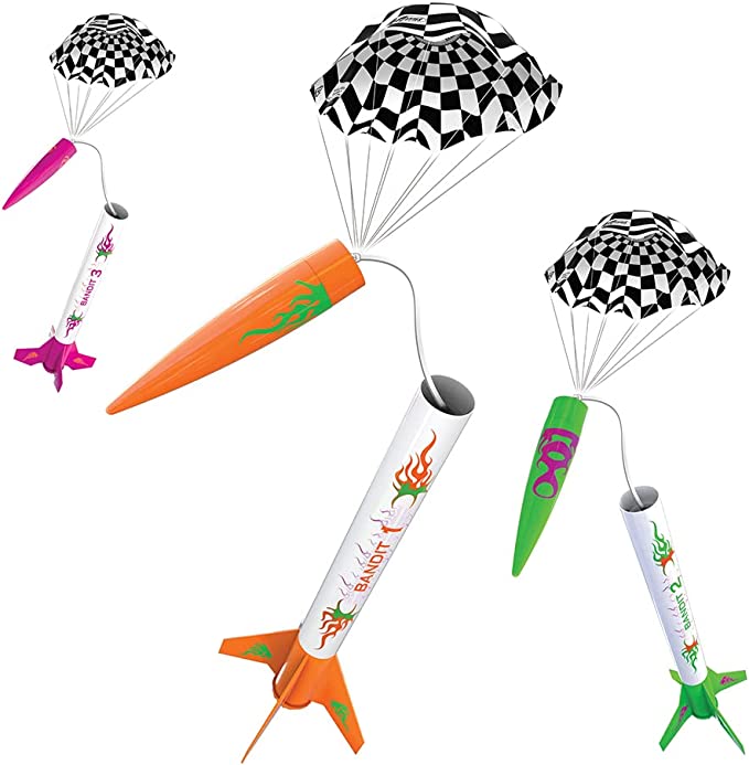 3 Bandits E2X Mini Model Rocket Kit -- Easy To Assemble -- #2435 ...