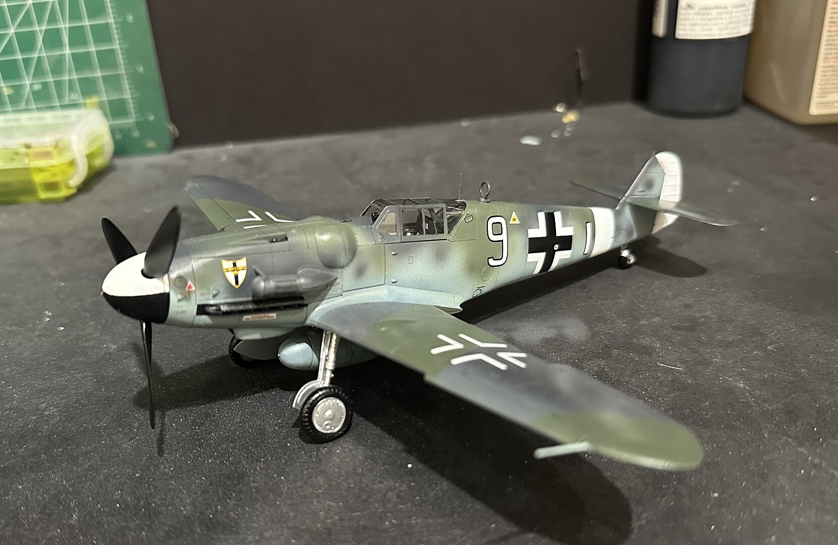 Messerschmitt Bf 109 G-6 -- Plastic Model Airplane Kit -- 1/48 Scale ...