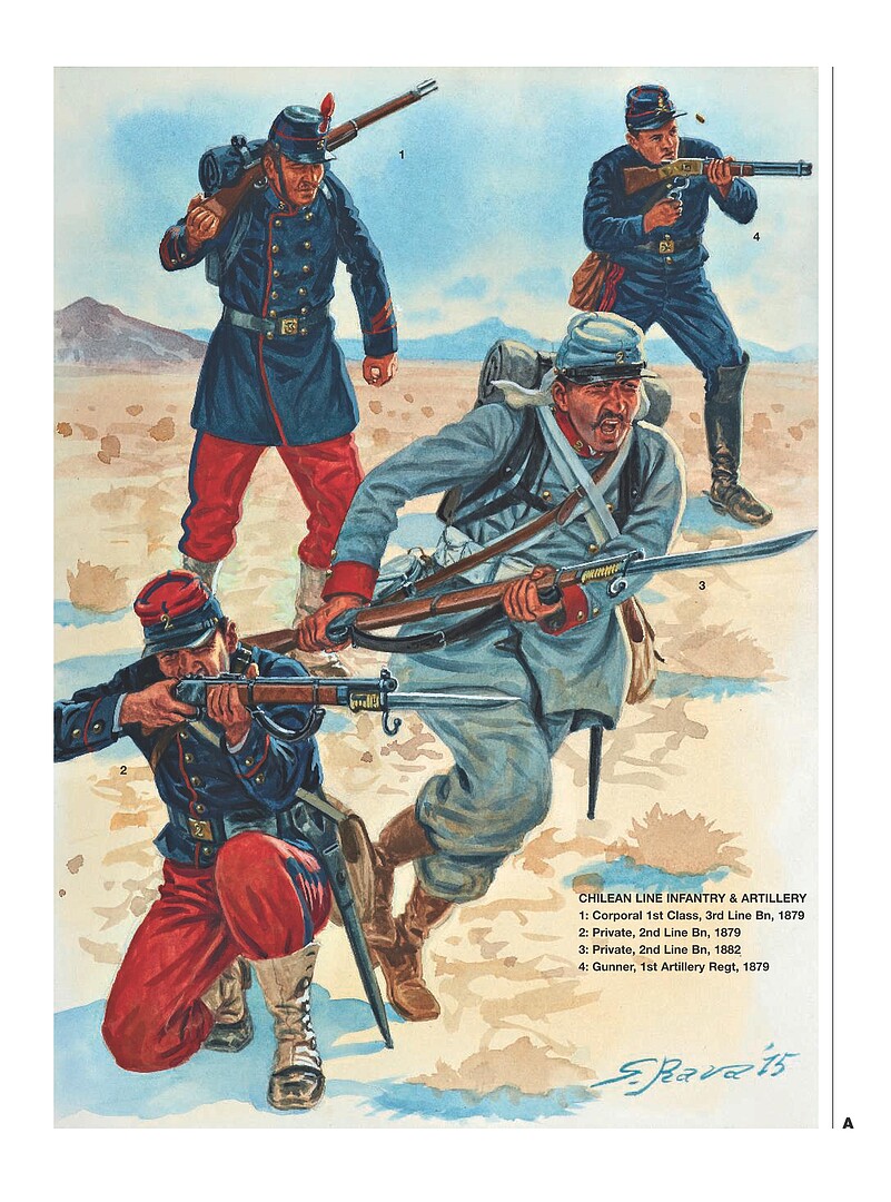 Men At Arms- Armies Of Pacific War 1879-83 -- Military History Book 