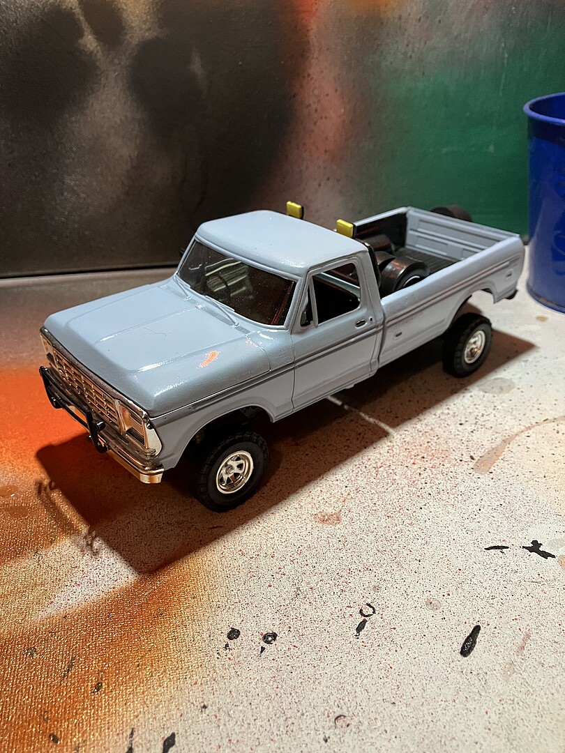 '78 FORD PICKUP 1-25 -- Plastic Model Truck Kit -- #858 pictures by gooby