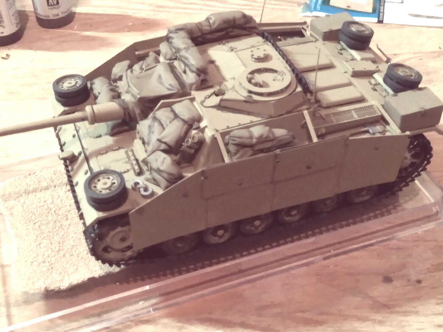 thumbnail image 2 of Build Some History With This Tamiya 1/35 Scale Model Kit Of The German Sturmgeschütz III Ausf B. WWII Tank, Unassembled, With Decals. Skill Level 3, Made In The UK. For Ages 14+. 2 of 4