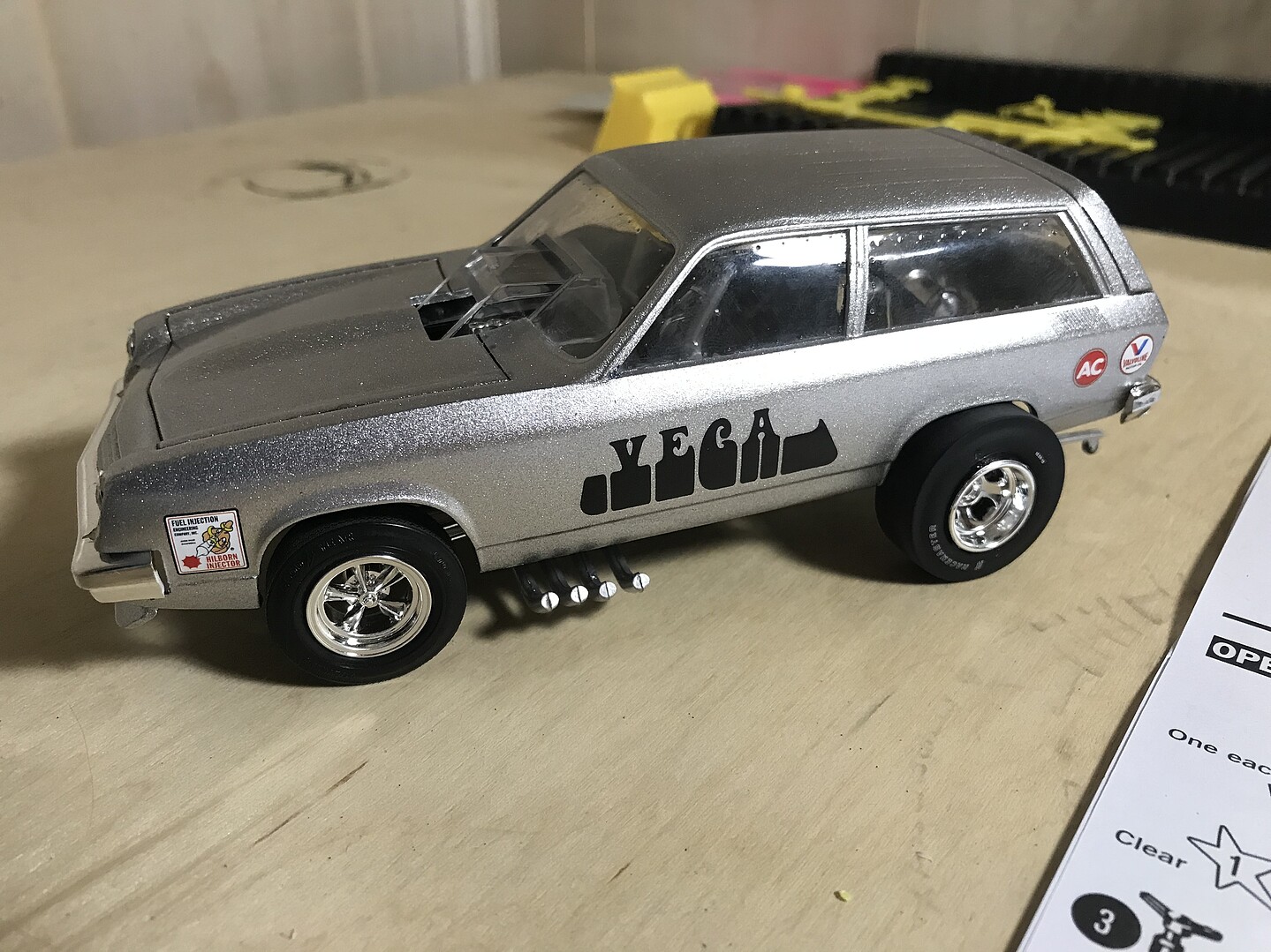 amt 1976 chevy vega funny car