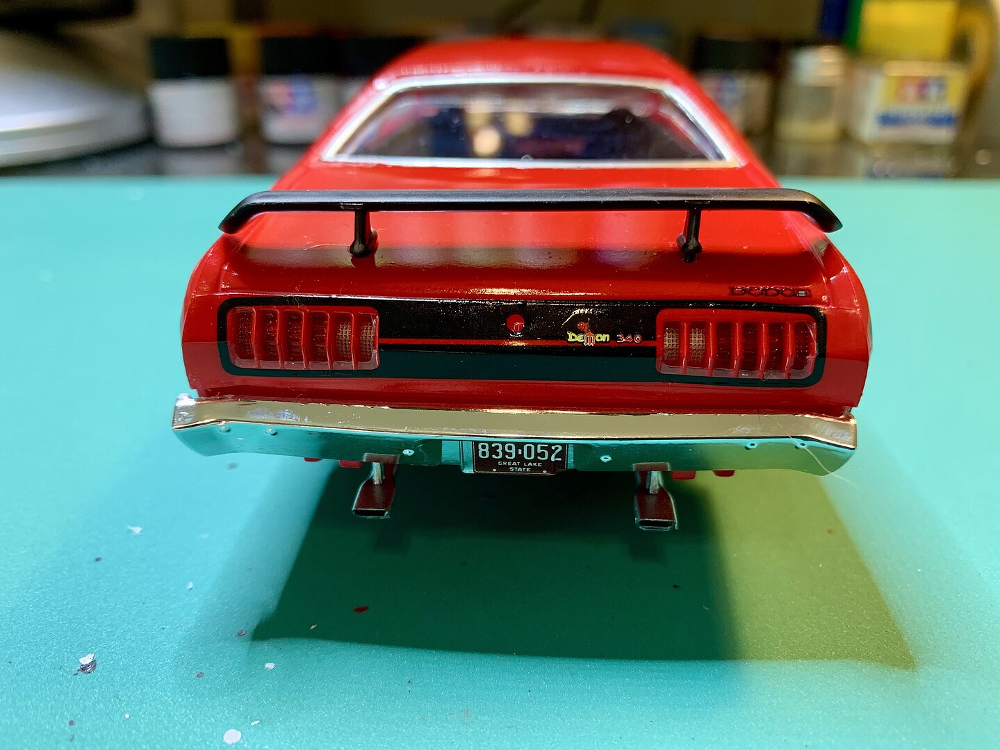 1971 Dodge Demon Car (Customizing Kit) -- Plastic Model Car Kit -- 1/25 ...