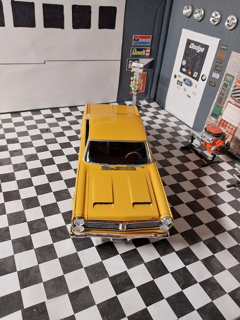 67' MERCURY COMET CYCLONE GT Plastic Model Car Vehicle Kit 1/25