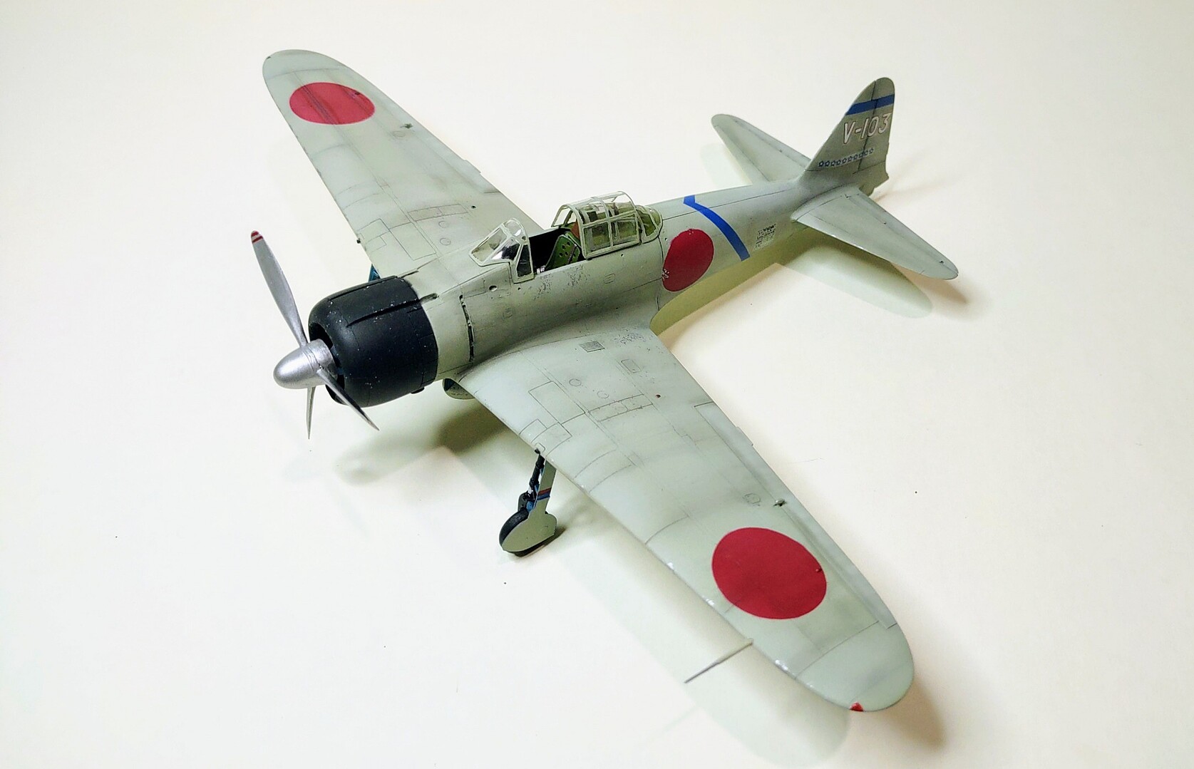 A6M3 Type 32 Zero Fighter -- Plastic Model Airplane Kit -- 1/48 Scale ...