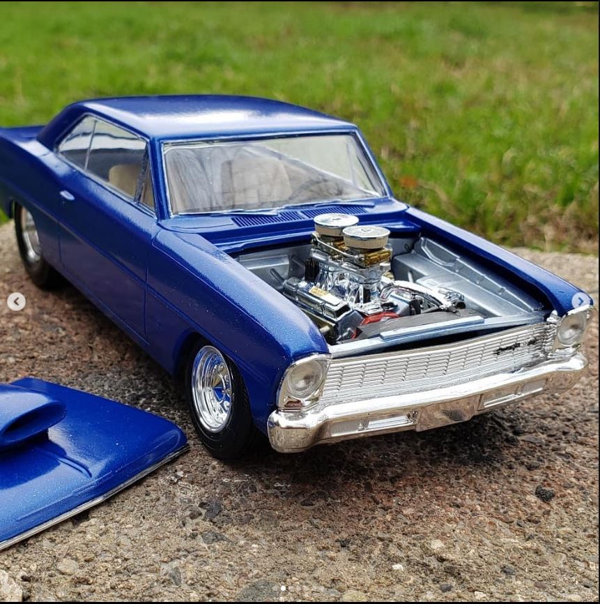 1966 Chevy Nova Pro Street Plastic Model Car Kit 125 Scale 636 Pictures By Wisdomsp2000 4153