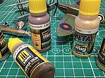 Gold Metallic color (17ml bottle)