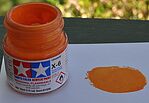 Acrylic Mini X6 Orange 1/3 oz
