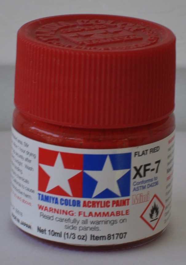 XF-7 Flat Red 10ml, 001/81707 - Plastikov&eacute; Modely A Model&aacute;řsk&eacute; Potřeby