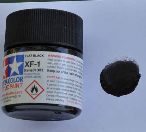 Can TAMIYA Acrylic flat black substitute as surface primer black color? :  r/modelmakers